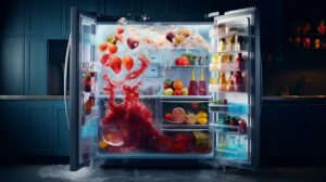 warum steht wasser im kühlschrank